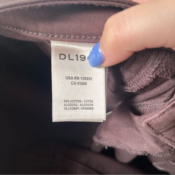 DL1961 EMILIE STRAIGHT IN DARK COCOA - Picture 11 of 15